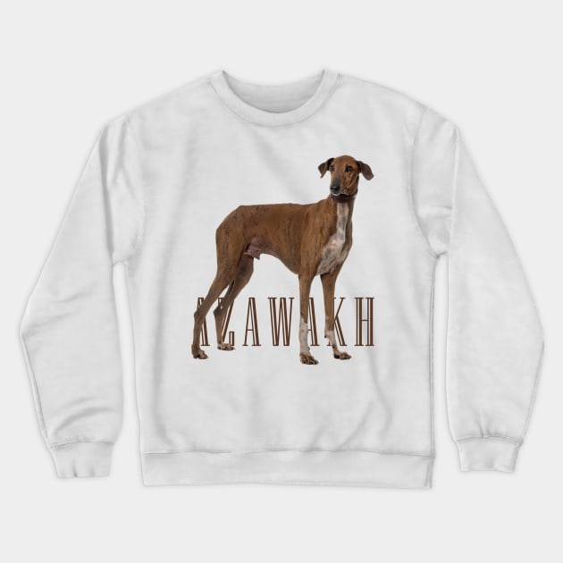 Azawakh Sighthound Crewneck Sweatshirt by Nartissima